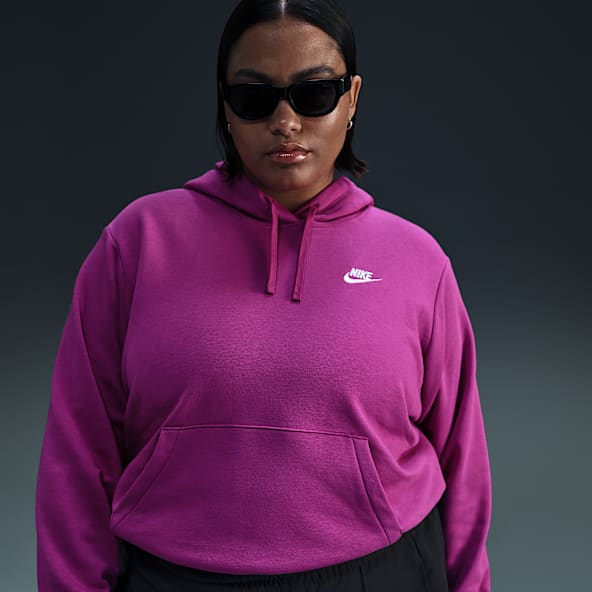 Nike hoodie womens purple on sale
